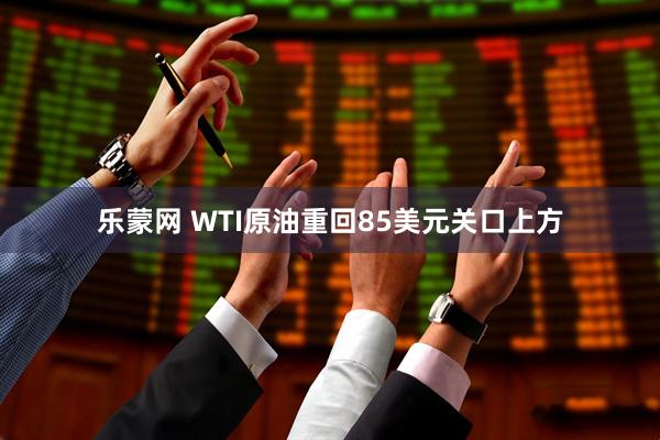 乐蒙网 WTI原油重回85美元关口上方